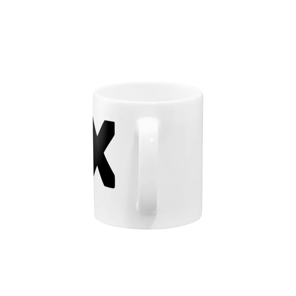 aaaaaのXOX Mug :handle