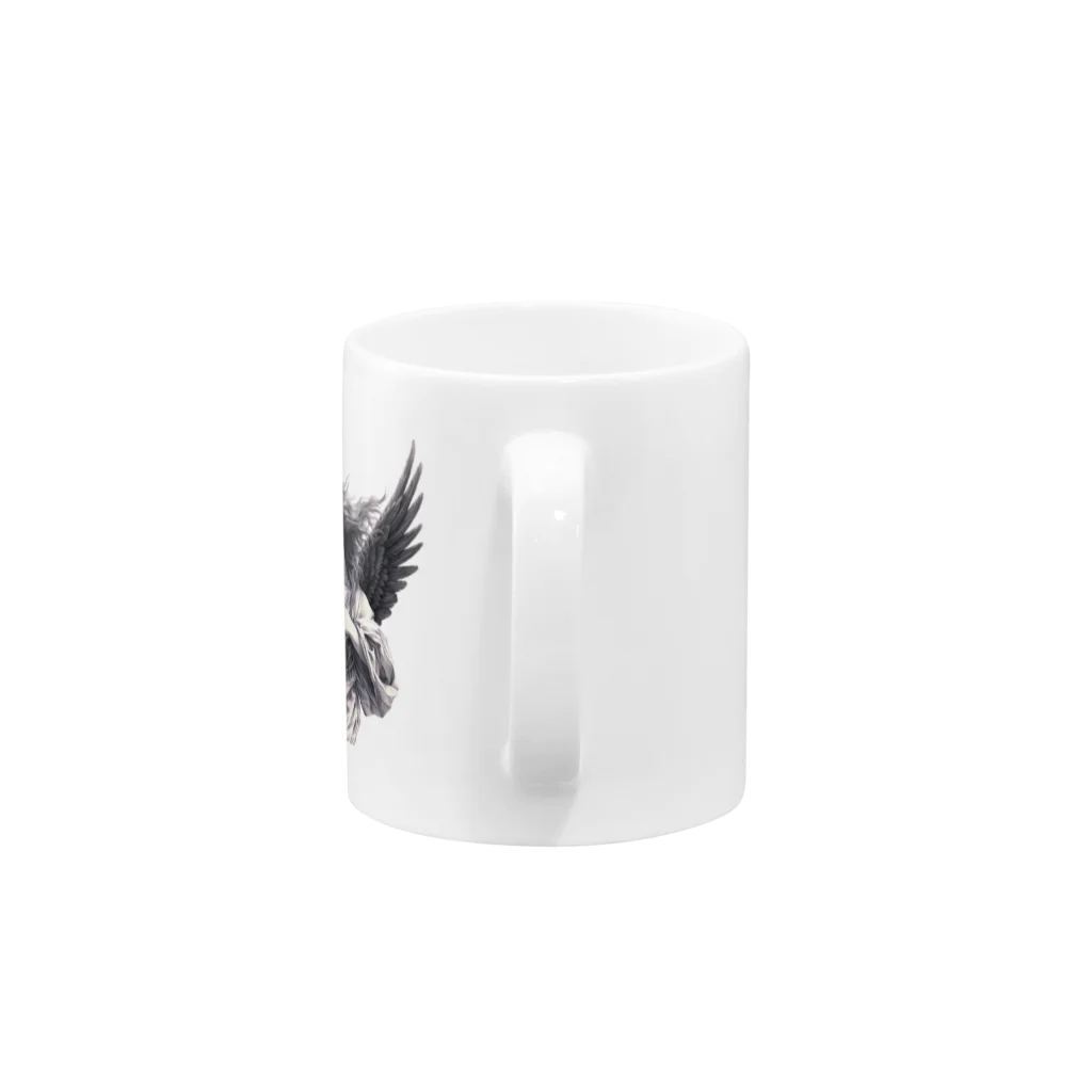 BunnyBloomのRenaissance ANGEL Mug :handle