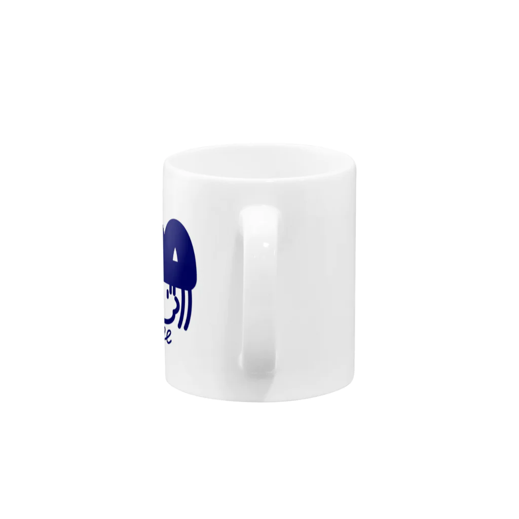 42333cm storeの女の子(アルファベットB ver.) Mug :handle