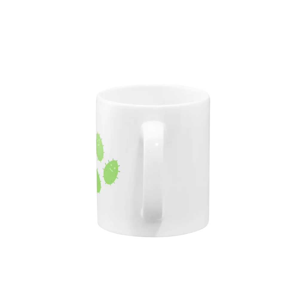 さおりん🌵のもっとくっつきむし Mug :handle