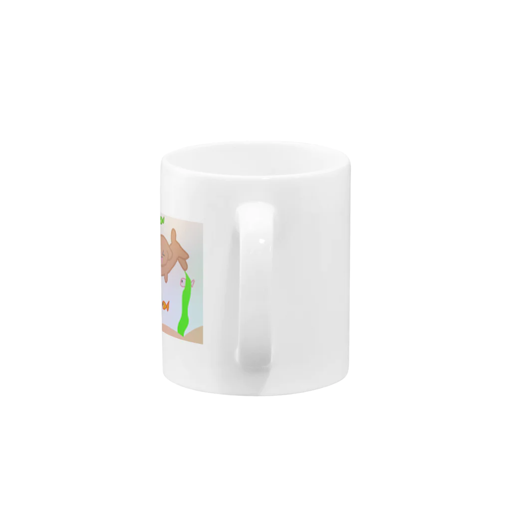 #Yuzuのトイプードルのらいくん Mug :handle