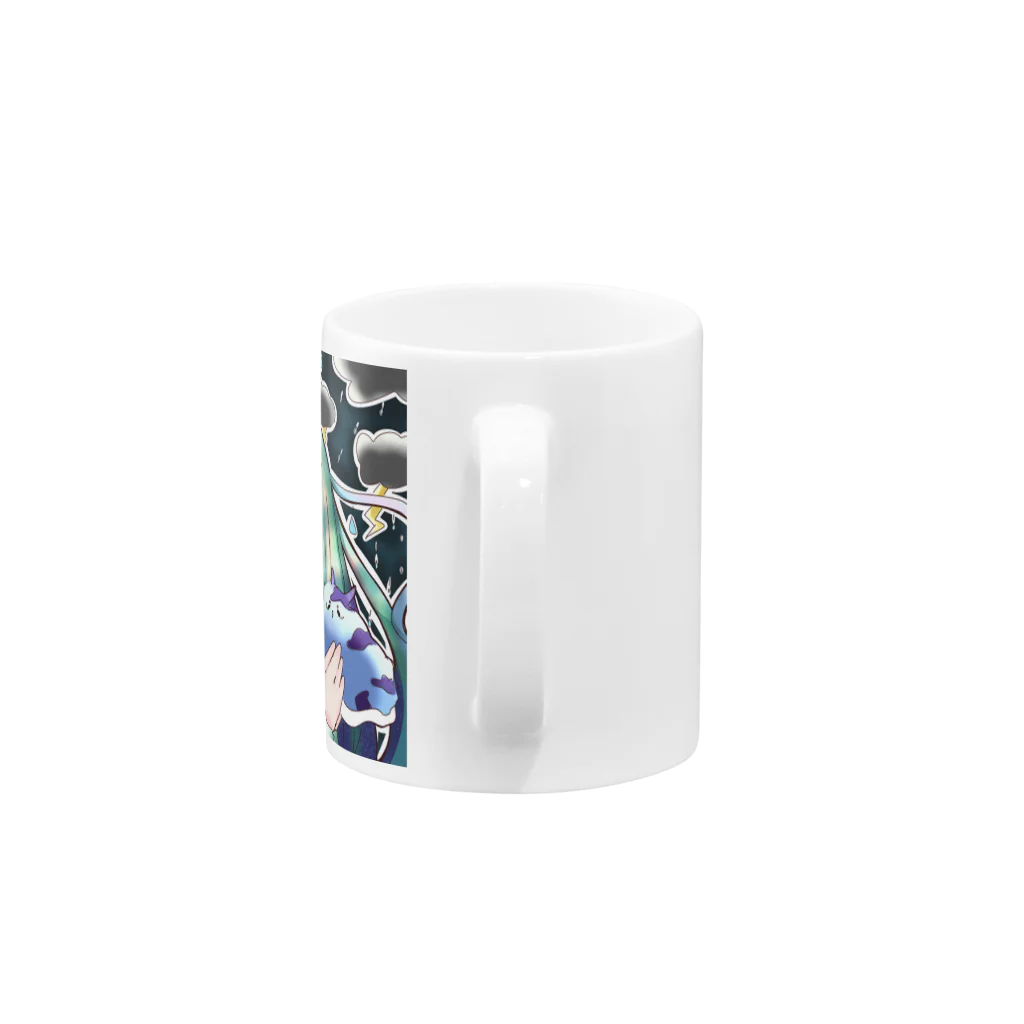 うみうしいるる🐬のうみうしいるる Mug :handle