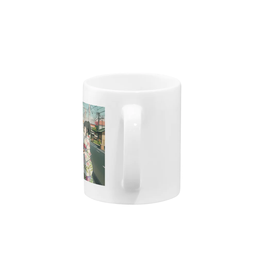 PAPAMONのいち神 Mug :handle