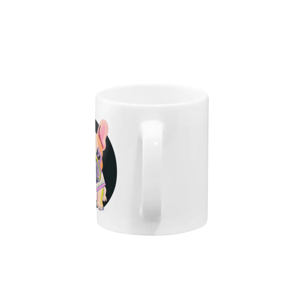 Buhi-BuhiのBuhi-Buhi：水彩画風 Mug :handle