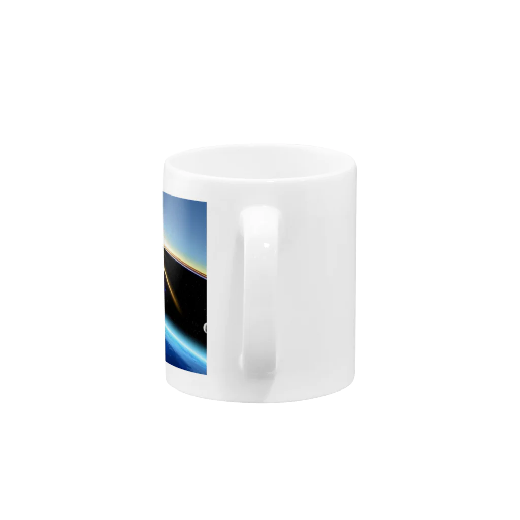 dolphineの宇宙へGo! Mug :handle