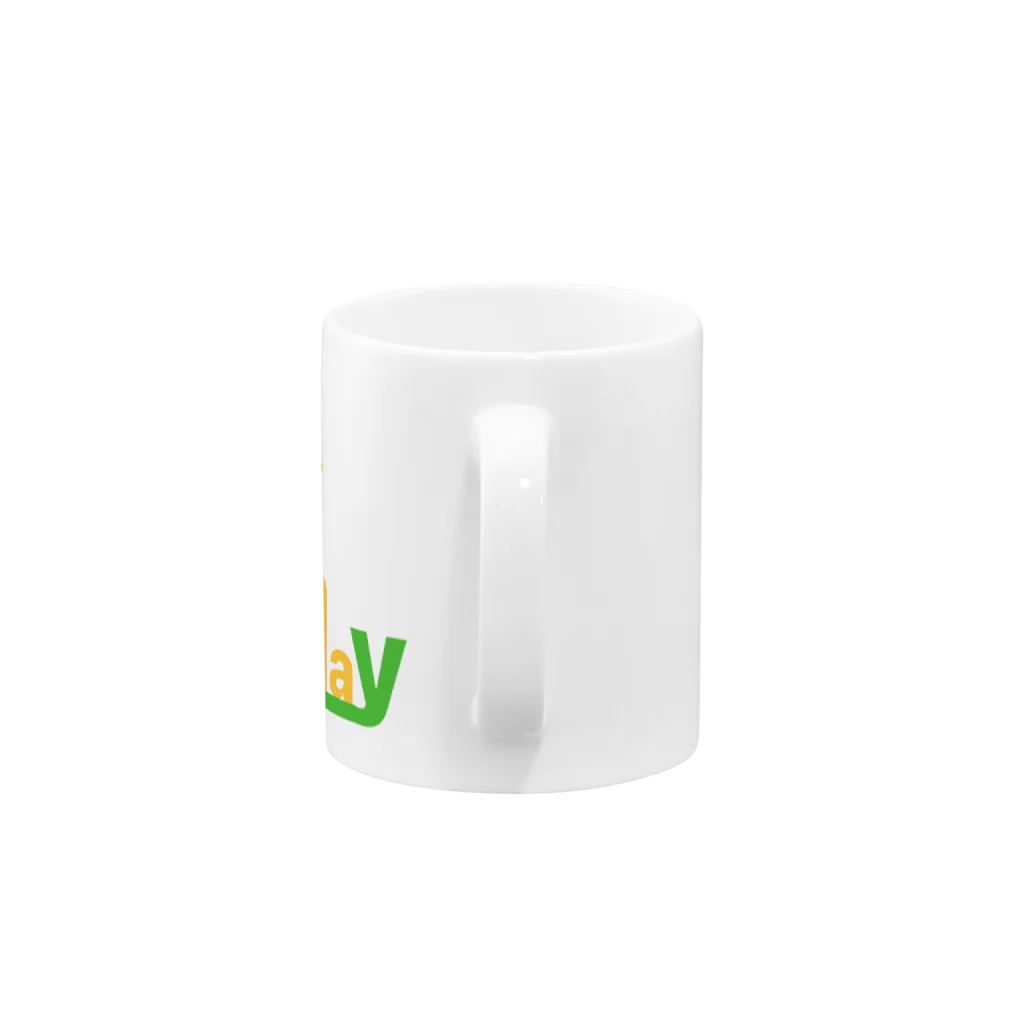 yamap81のSUNDAY Mug :handle