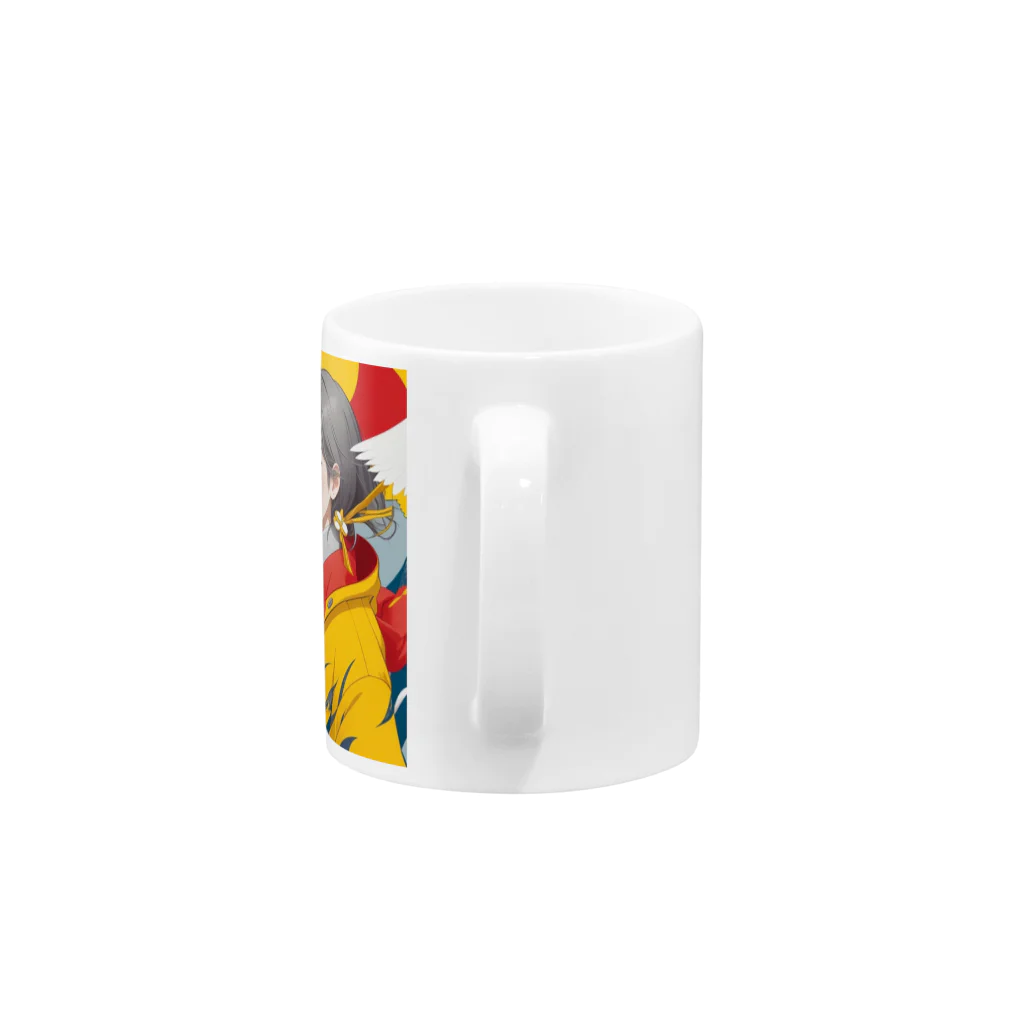 大正レトロJYOSIの大正レトロJYOSI Mug :handle