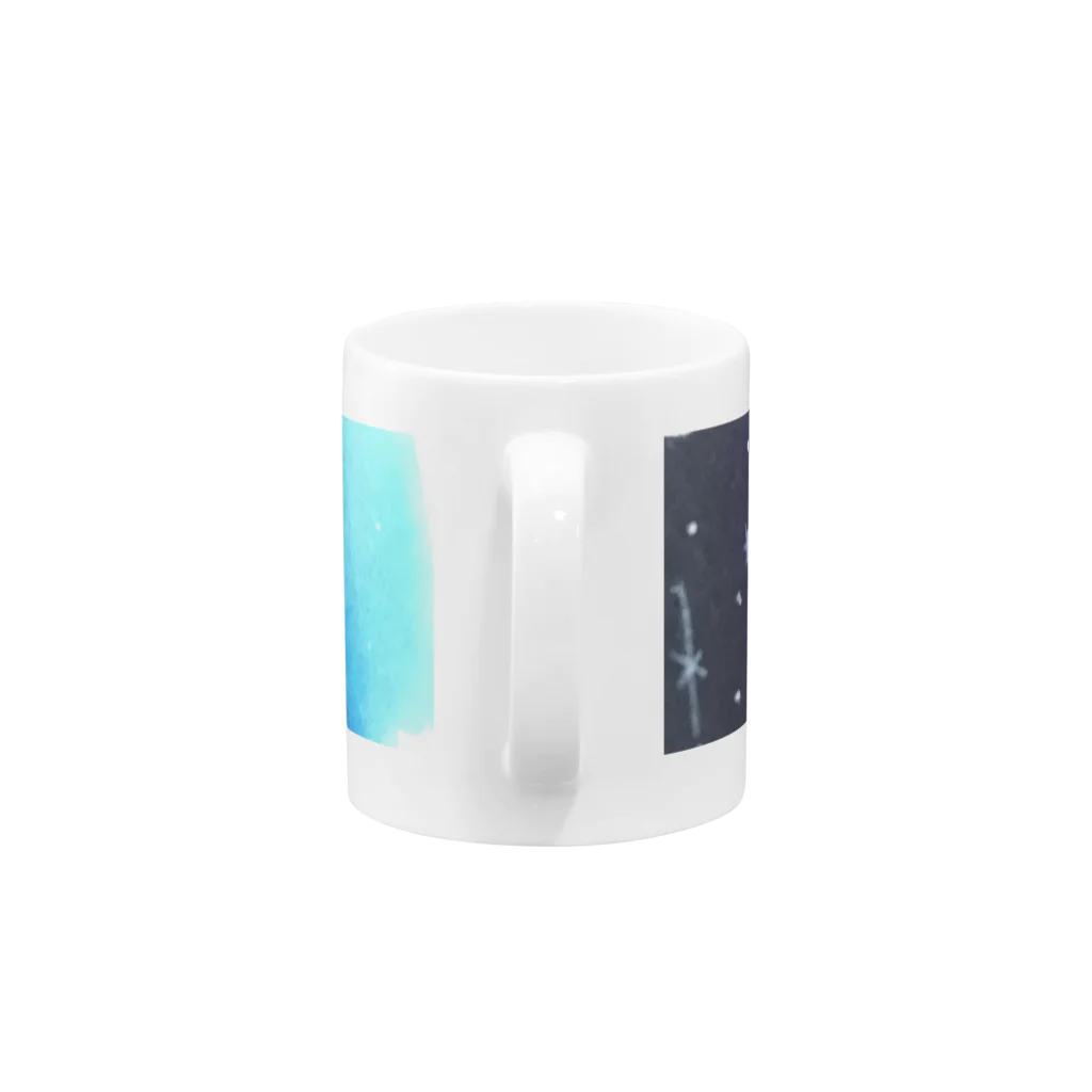 ♈海咎🌊の煌めく夜空 Mug :handle