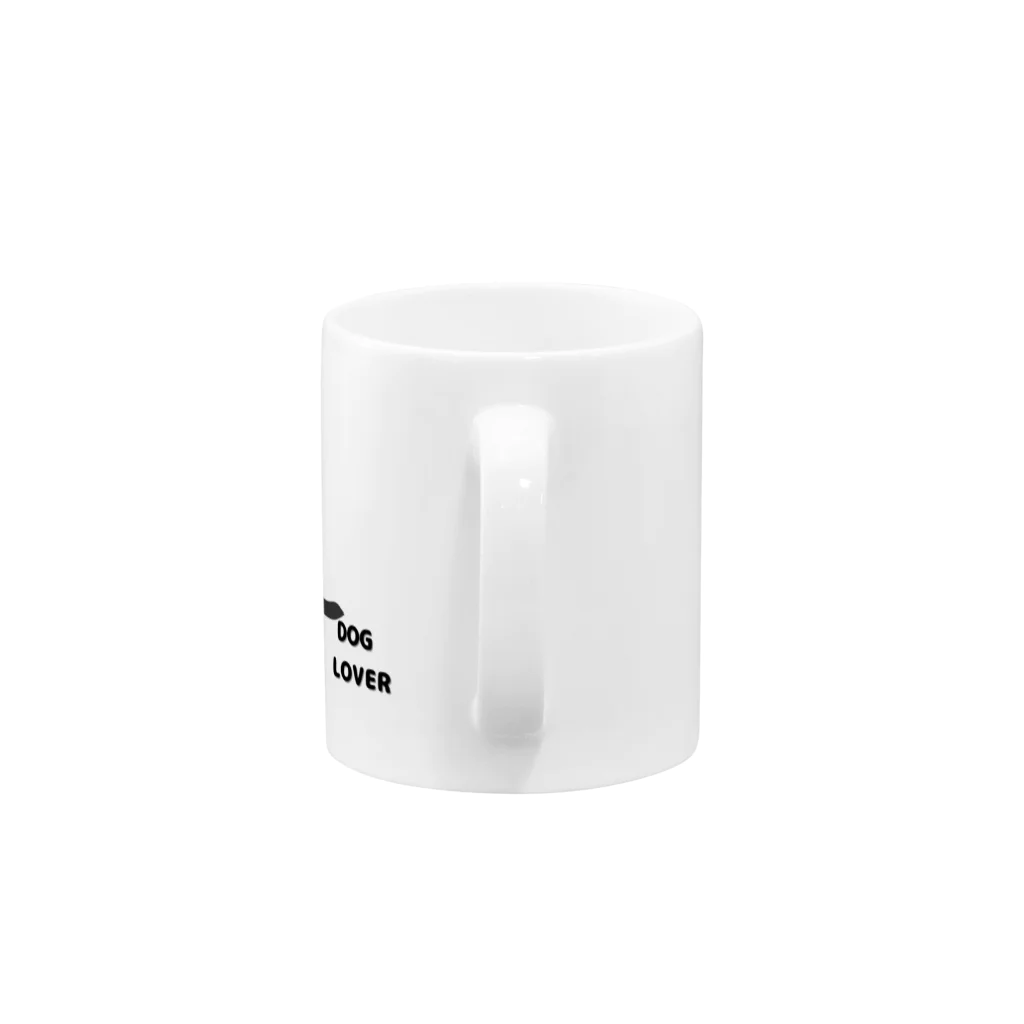 DOG LOVERのDOGLOVERのアイテム Mug :handle