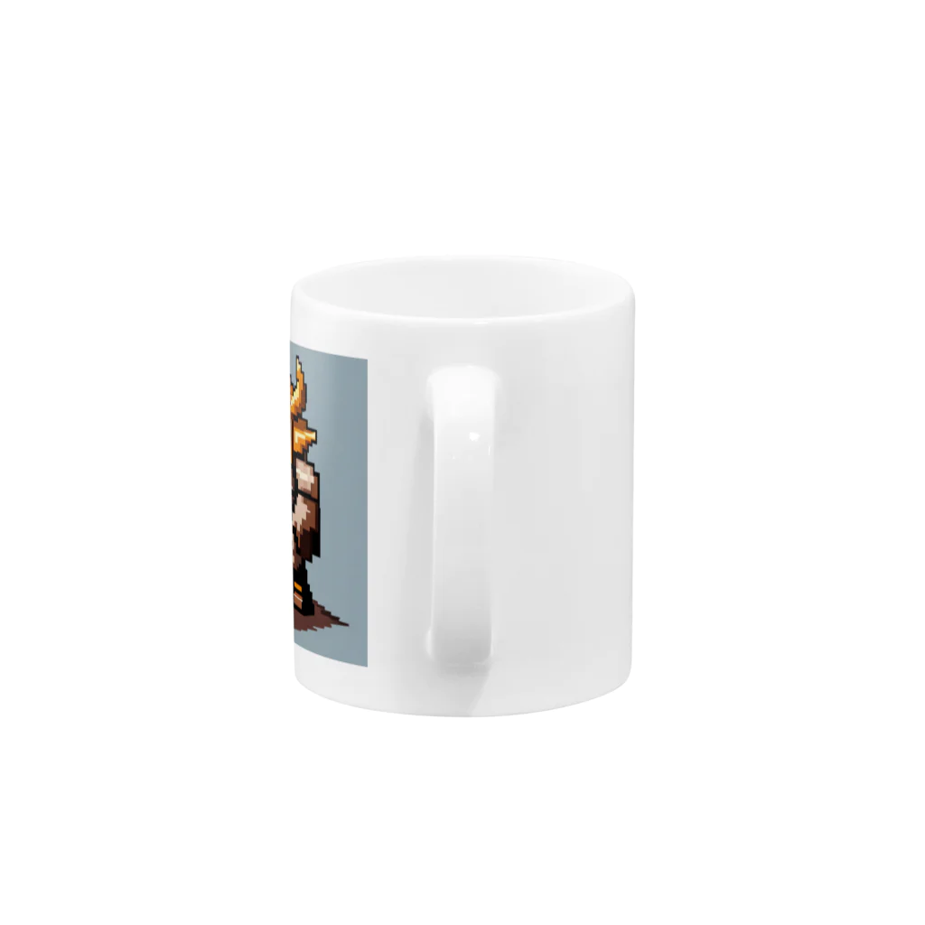 cunissaのドット絵バイキング Mug :handle