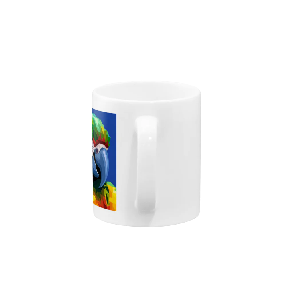 L-USのドット絵のロロ Mug :handle