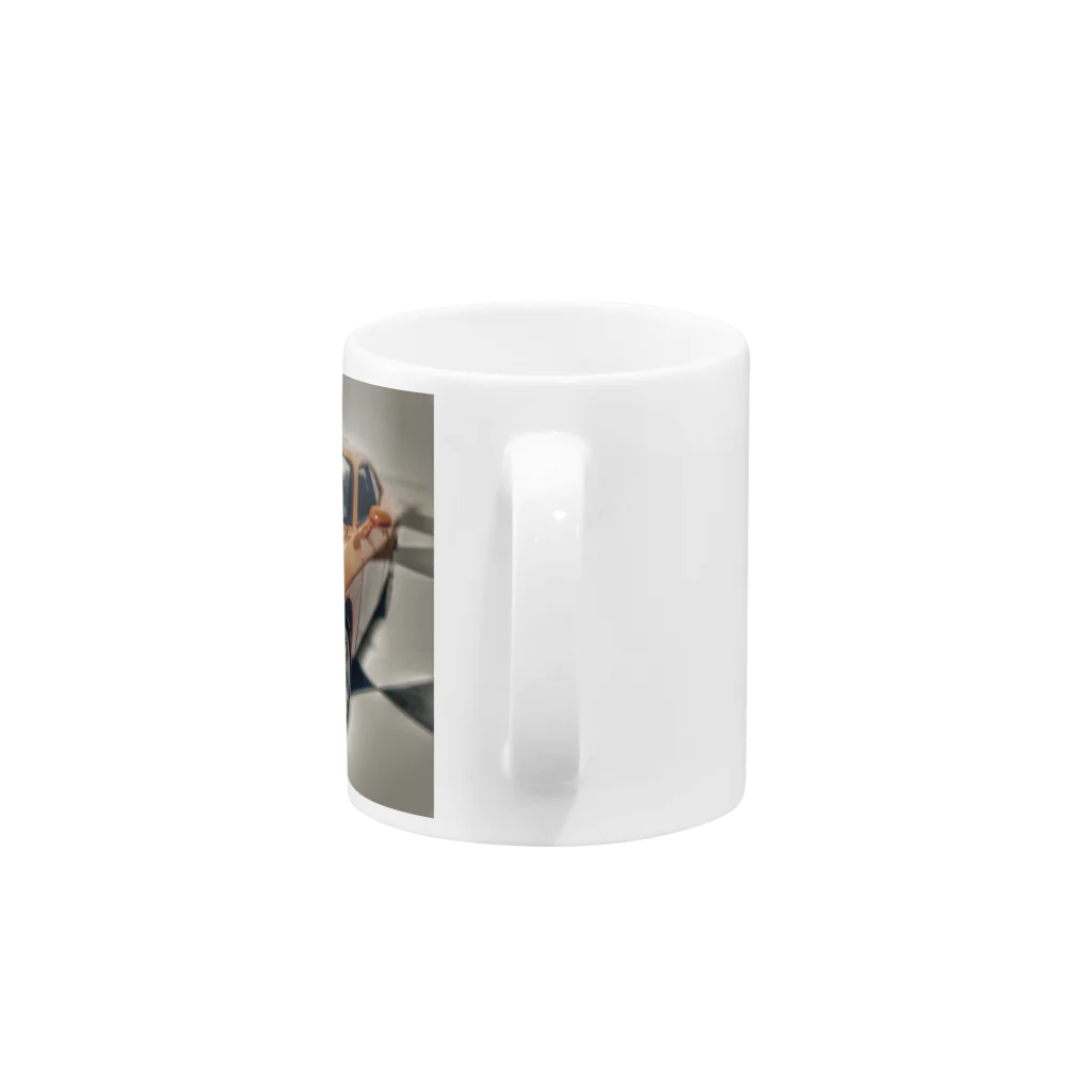 おーきの小さな工房屋さんのチャレンジャー Mug :handle