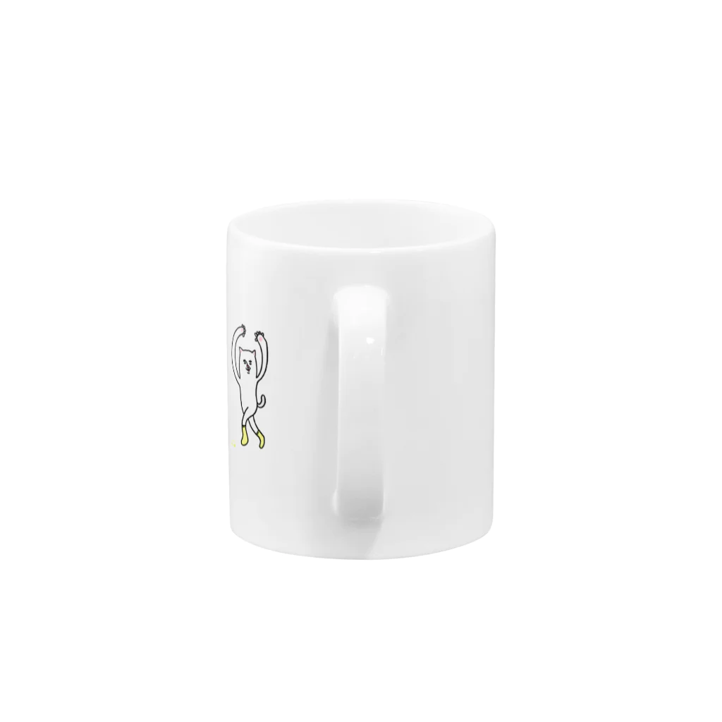 jingoronのくつしたいぬ Mug :handle