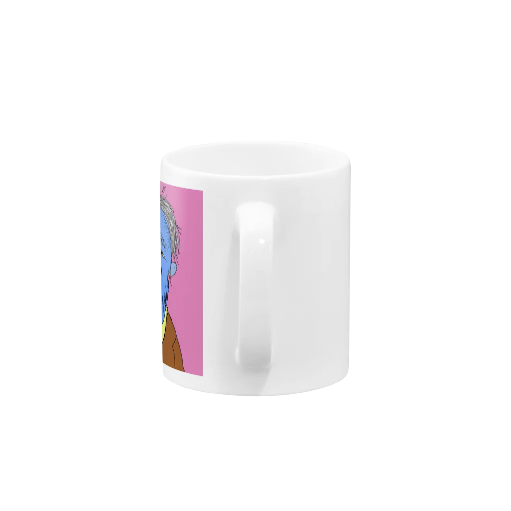 平井くんのケースケ Mug :handle