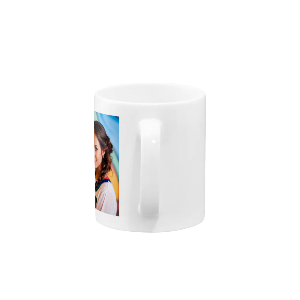 Stylishのアートな女性 Mug :handle