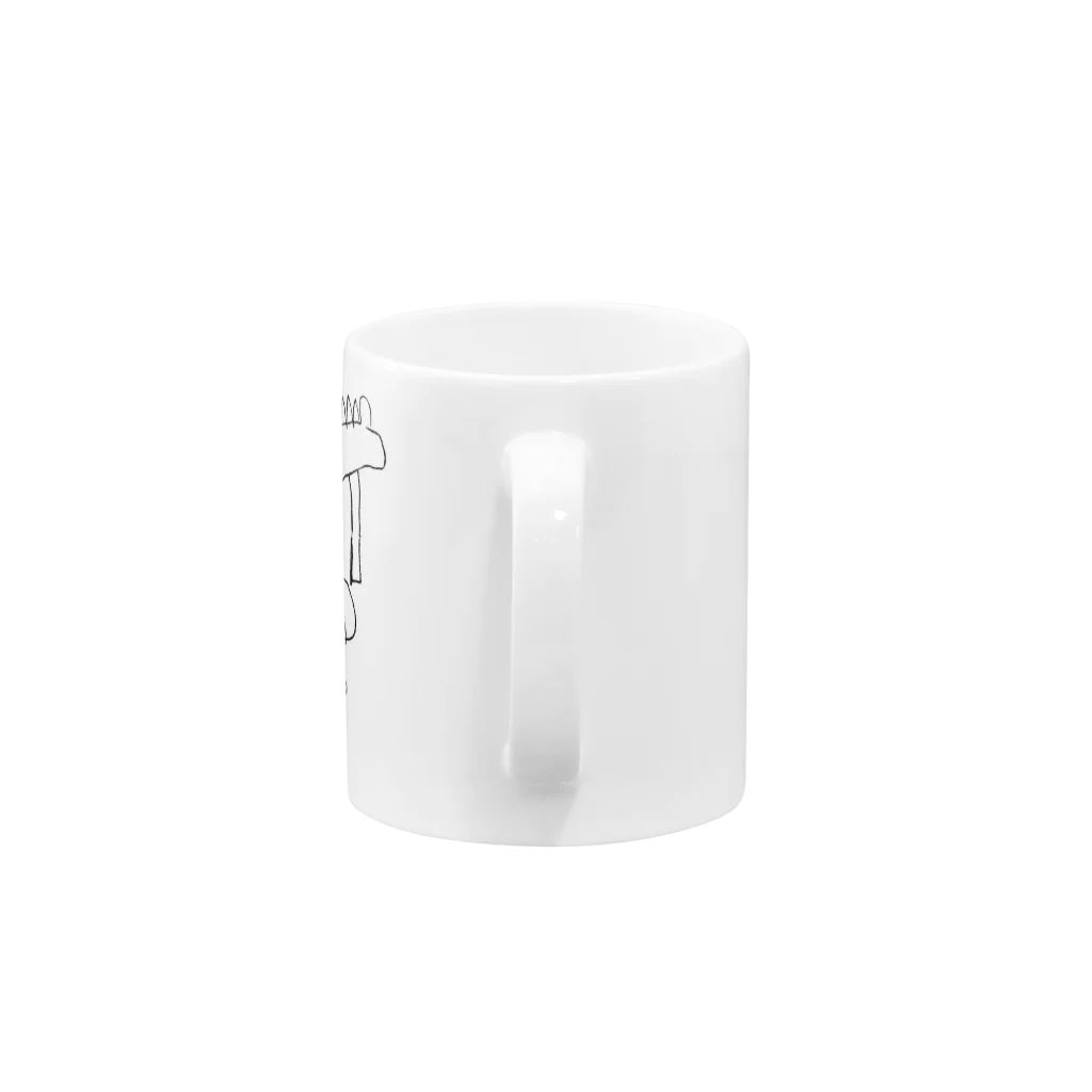 ぽんこつ商店のわにサーカス Mug :handle