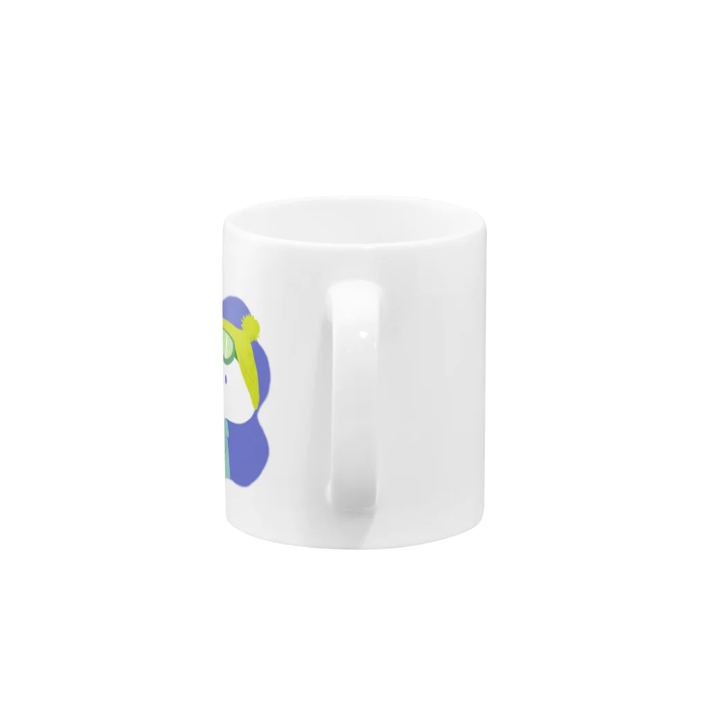 daikonのすきスキー Mug :handle