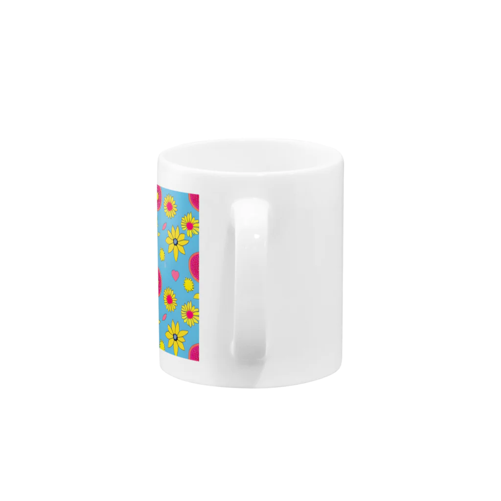 MAYのflower Mug :handle