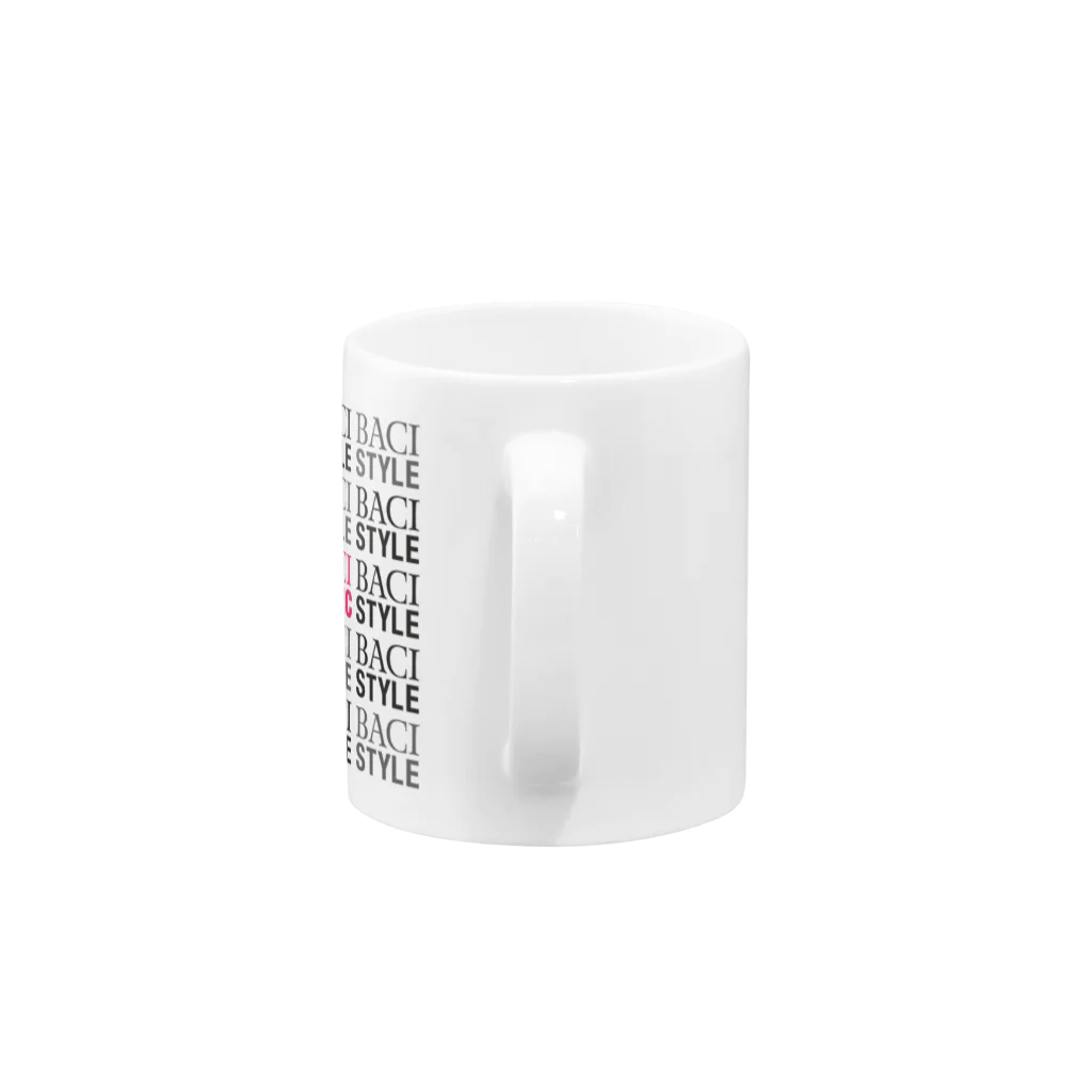 BACI  fashionのLOGO&LOGO3 Mug :handle