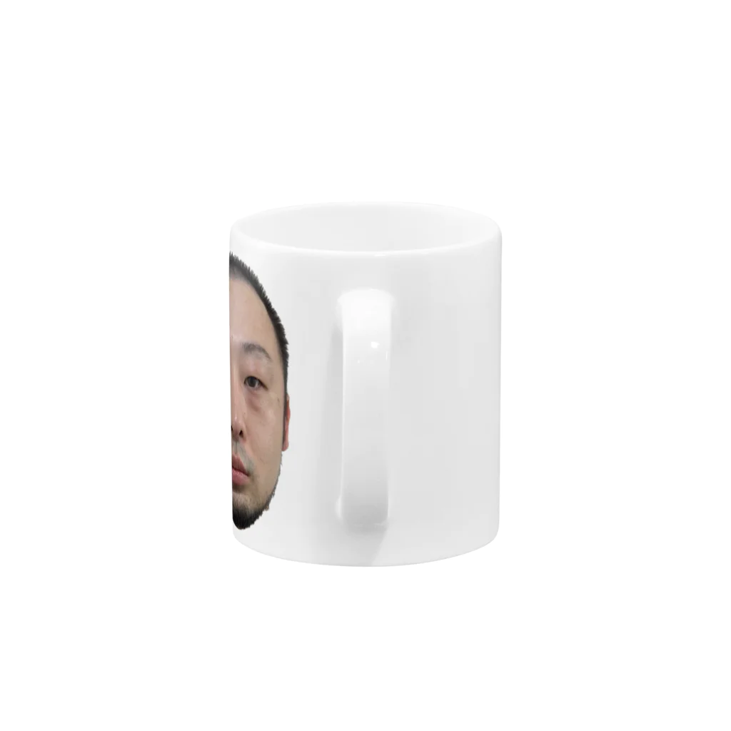 👾るみか勇者Lv.69👾の顔だけてんかんくん Mug :handle