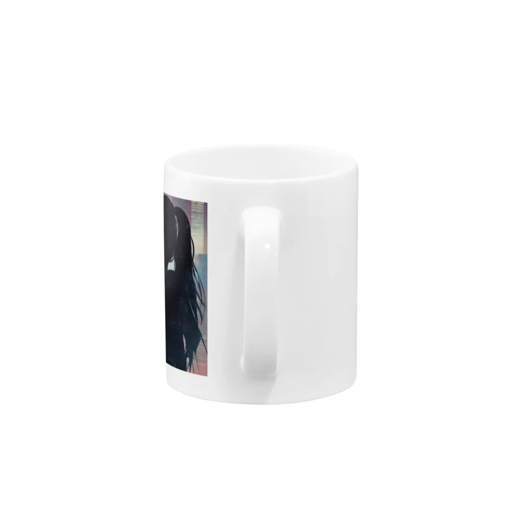  Neo Nature Threads（ネオ ネイチャー スレッズ）の時代の波紋（Ripples of the Era） Mug :handle