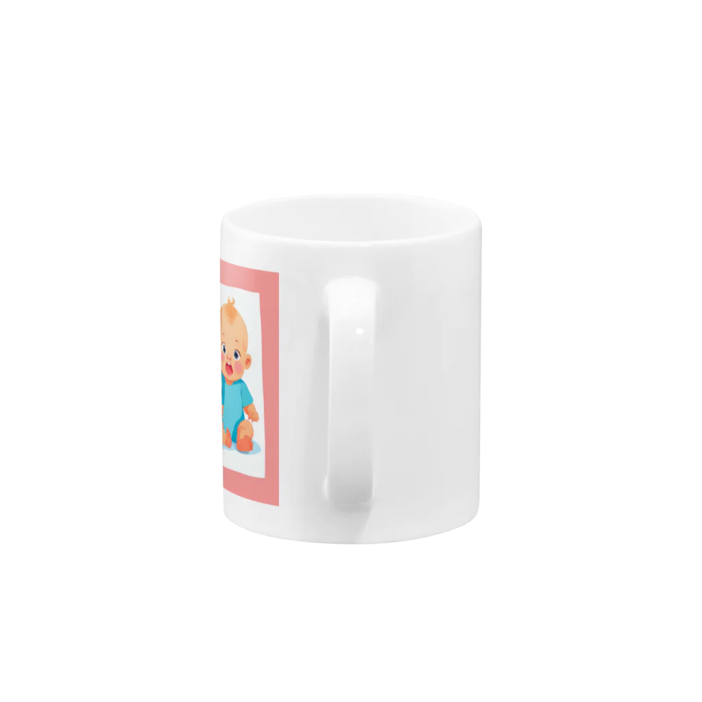 ラクダの店の双子ちゃん Mug :handle
