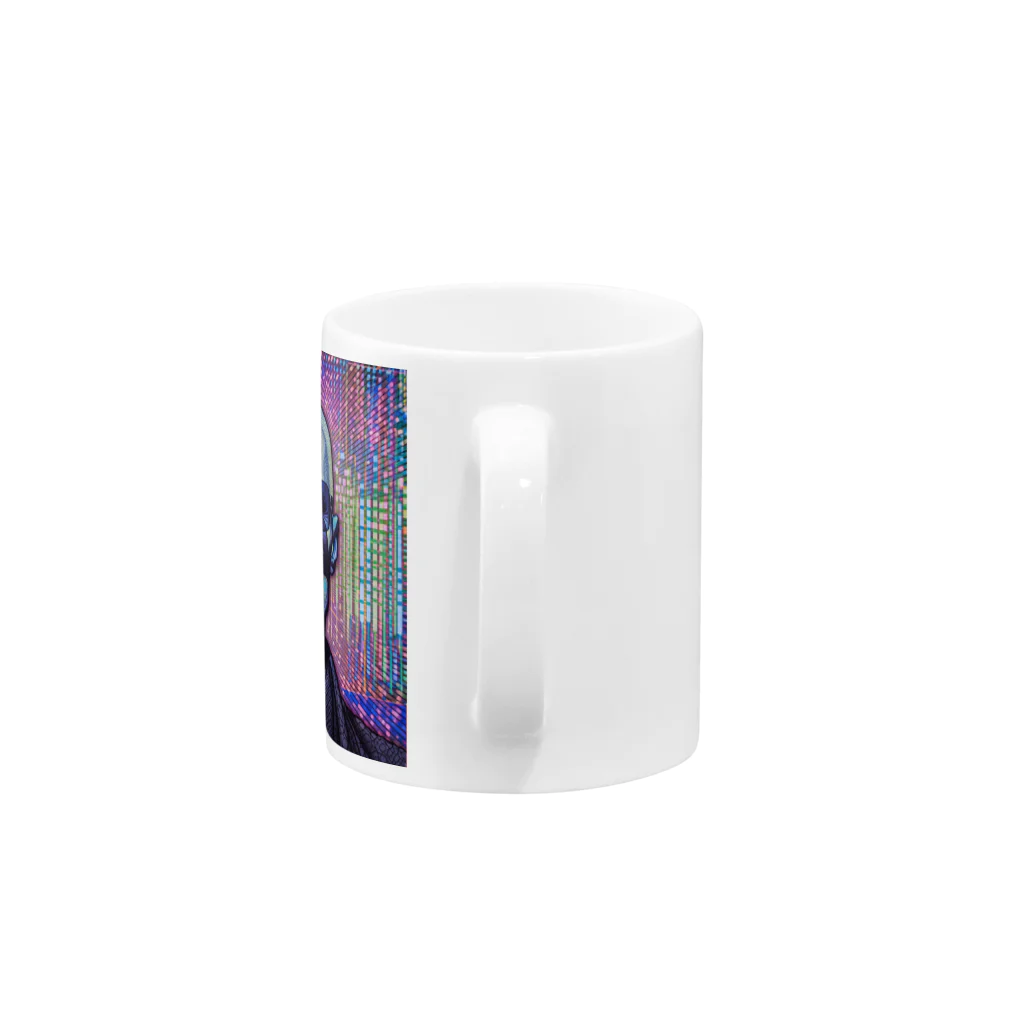 Hayate Kawakami オリジナルの親分 Mug :handle