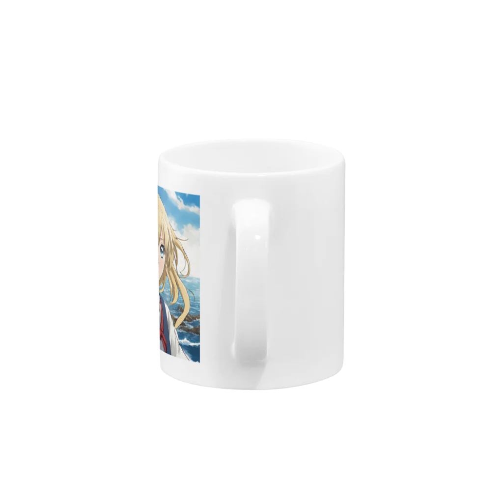 the blue seasonの高瀬美紀 Mug :handle