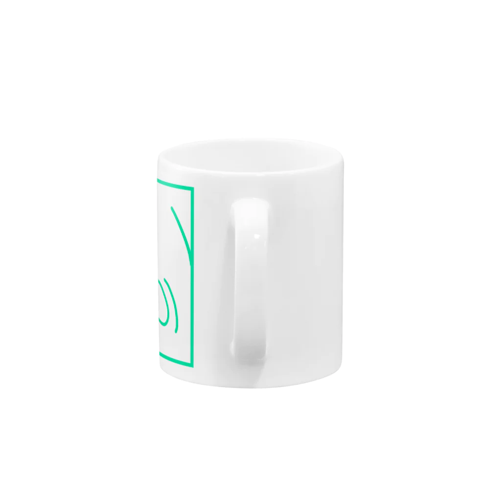 tidepoolのサイトクロダイdesign140 Mug :handle