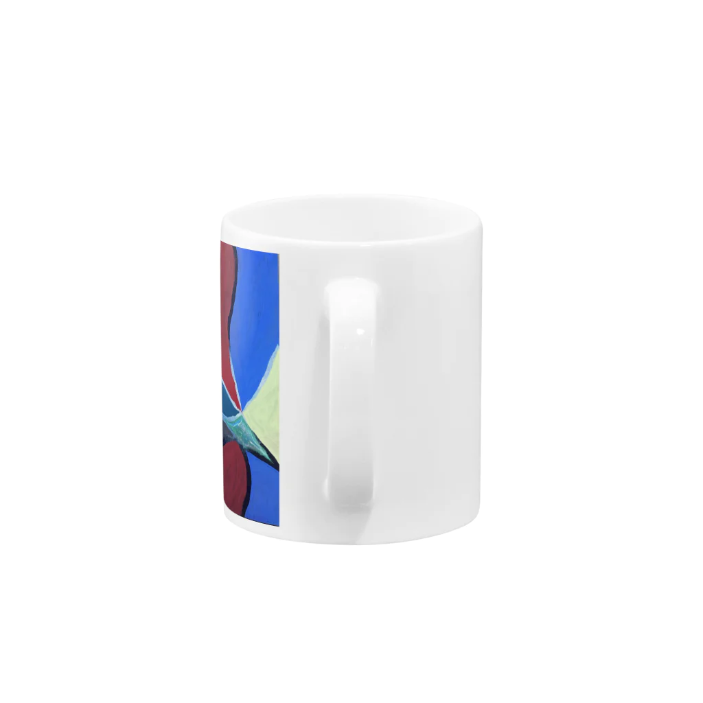 Yuni🦋アクリル画のセレンディピティ Mug :handle