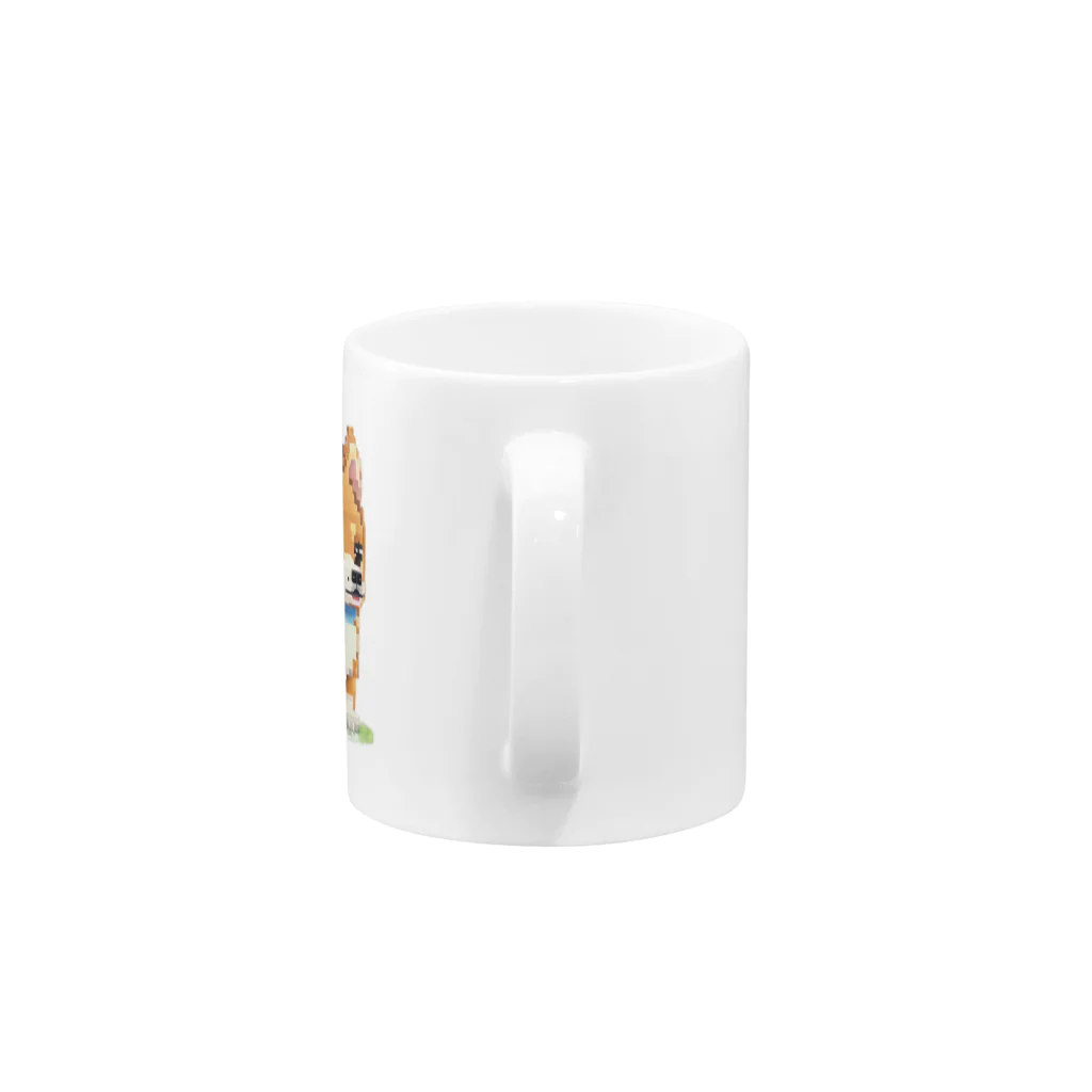 happ shopのドット絵しばちゃん Mug :handle