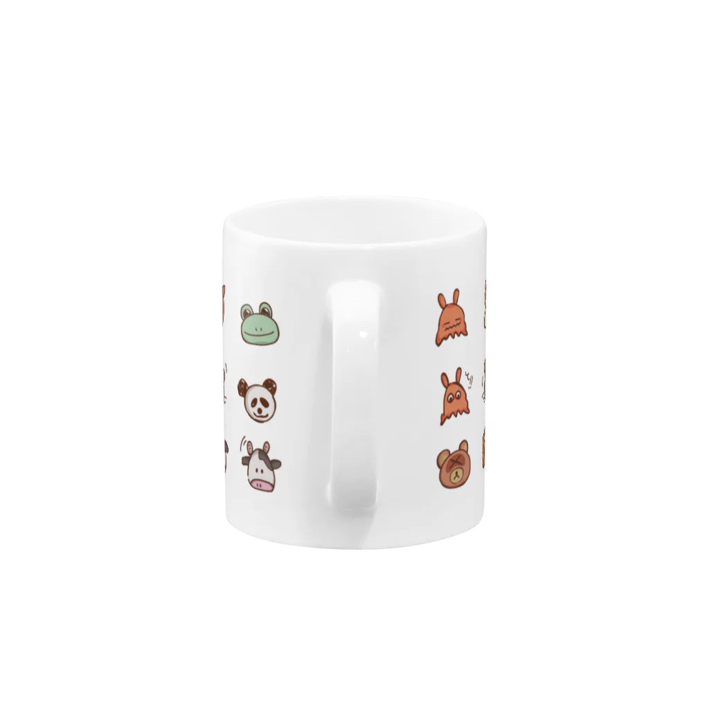 Estrellaのゆるい生き物たち Mug :handle