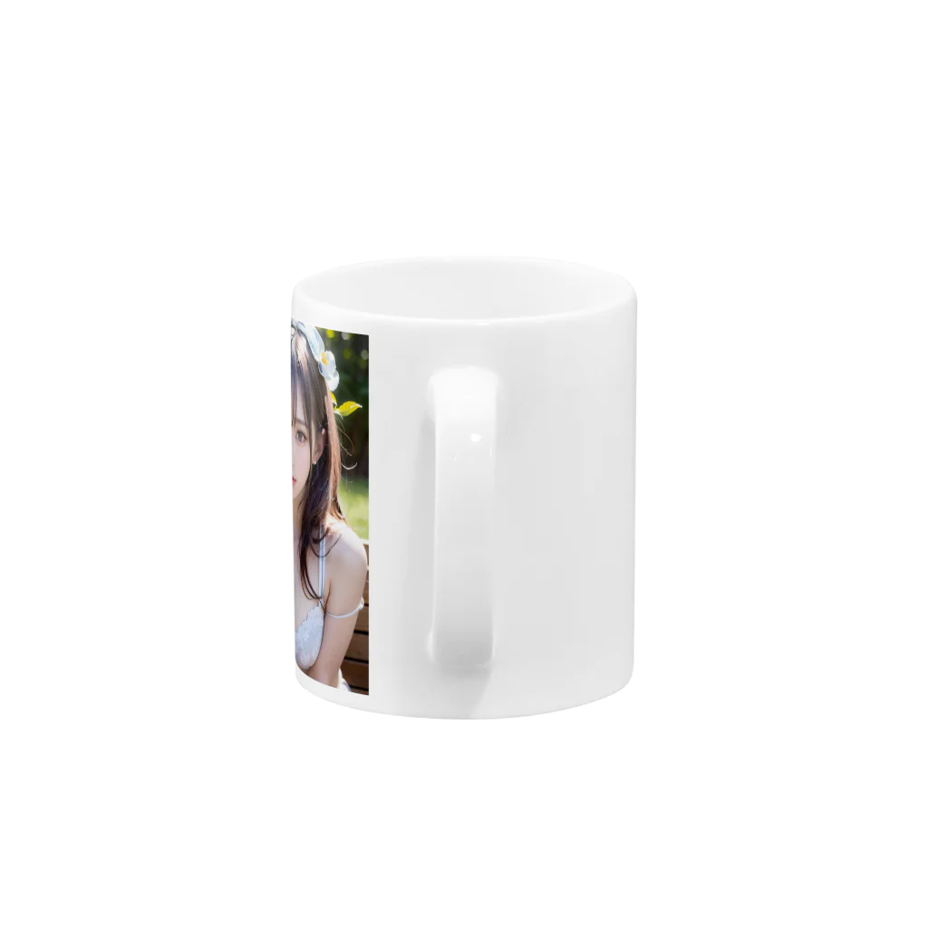 Ai-factoryのAi Dream 巨乳アジア人 Mug :handle