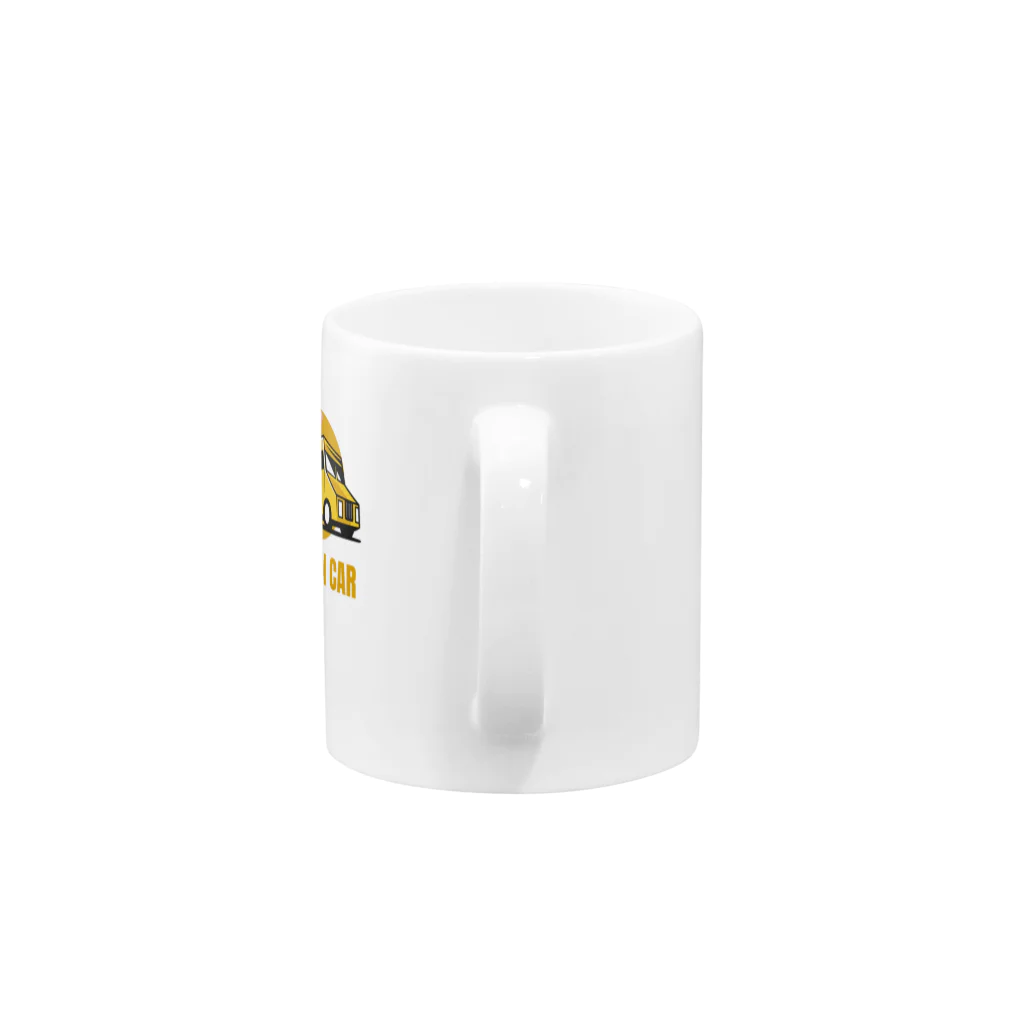 Sky00のキッチンカー Mug :handle