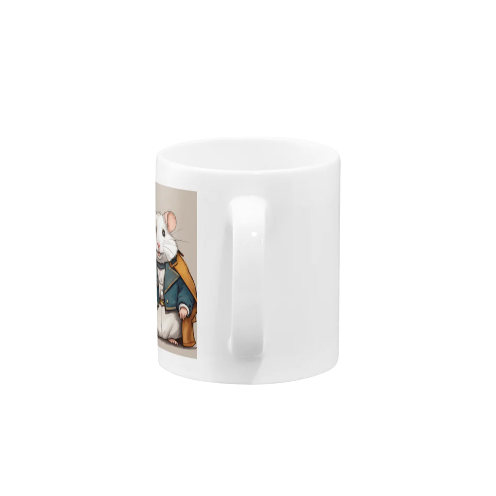 公公店のハム伯爵 Mug :handle