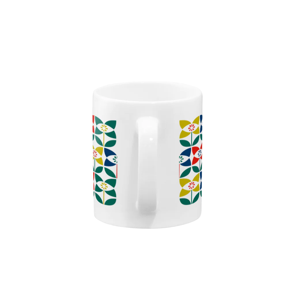 -ziu-のフラワー　マグ Mug :handle