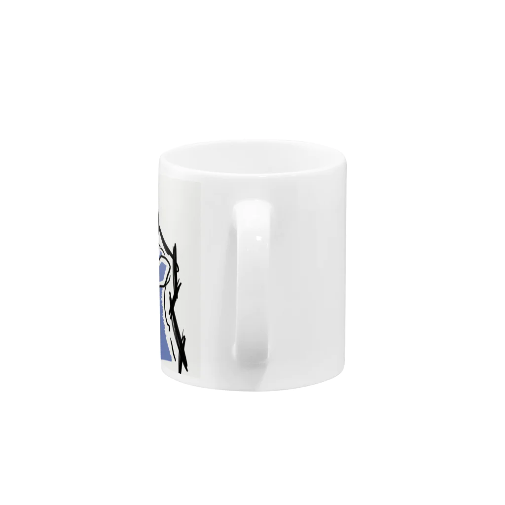 KATSUTAのアメフトエイリアン Mug :handle