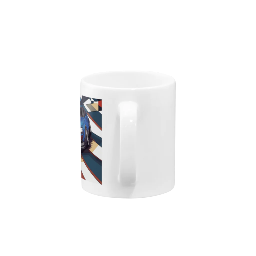 maindsatohの昭和平成のスポーツカー１ Mug :handle