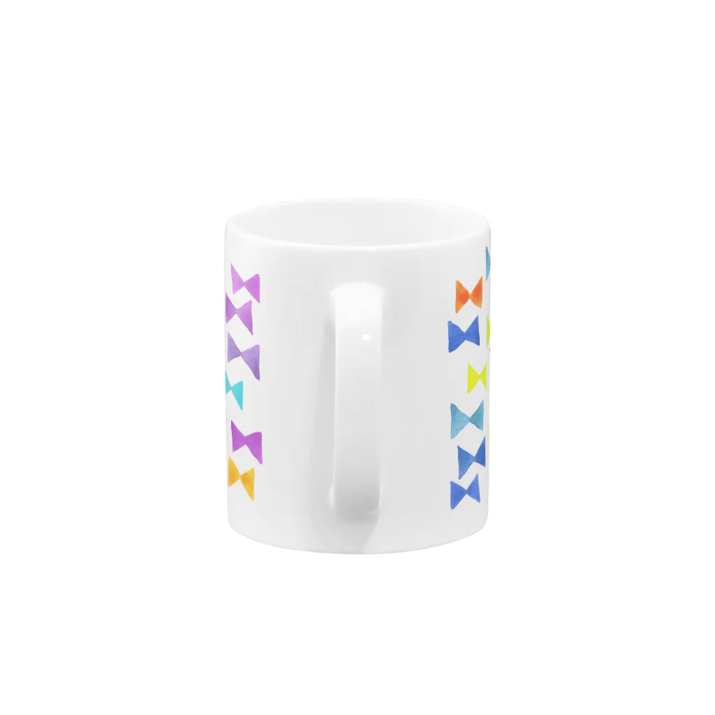 ツルモトマイのColor Ribbon/02 ウォレットフォンケース Mug :handle