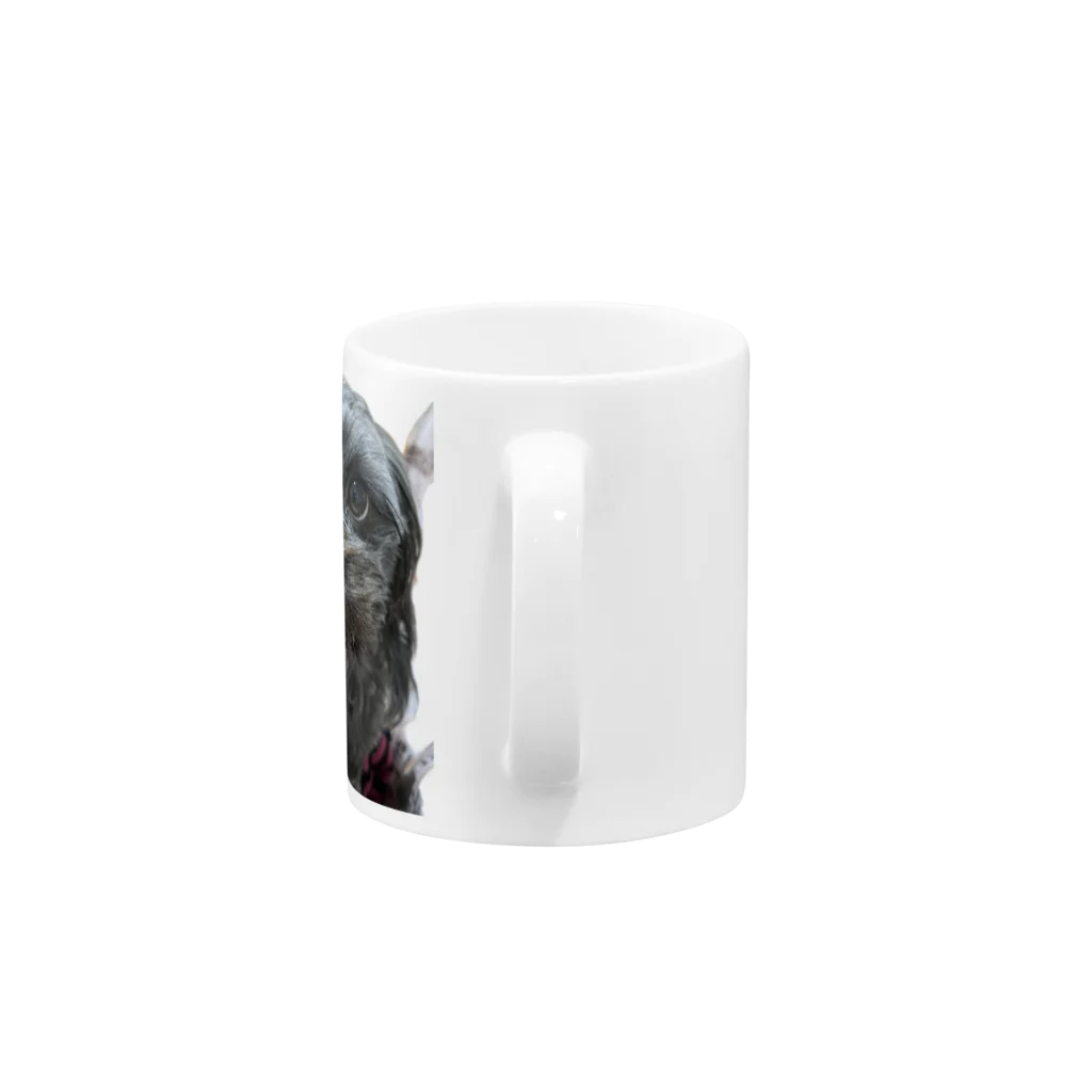 みたらし団子のふたたまちゃんの可愛いわんちゃん Mug :handle