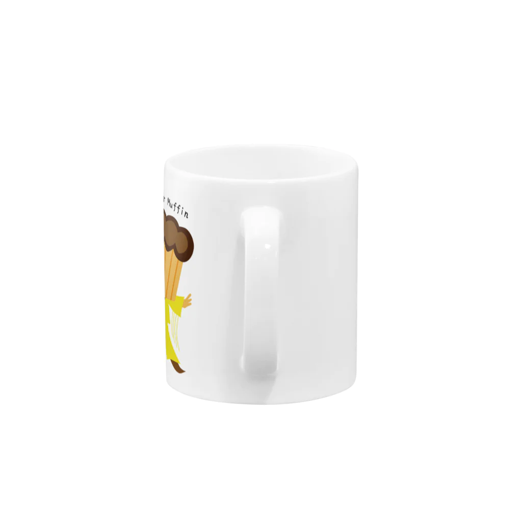id-linkのロックンローラーマフィンくん Mug :handle