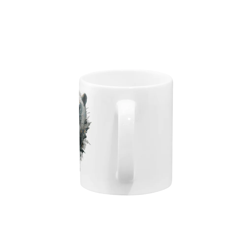 seasoncubeのシロクマ1号 Mug :handle
