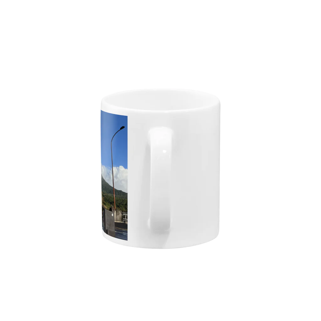 machicoの旅の風景（虹） Mug :handle