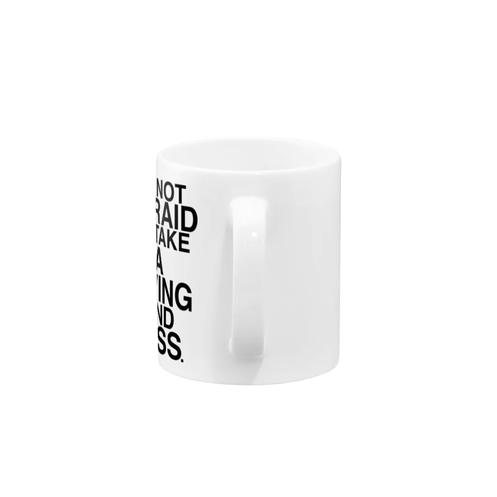 「GRAPHOLIC」のNOT AFRAID SWING AND MISS Mug :handle