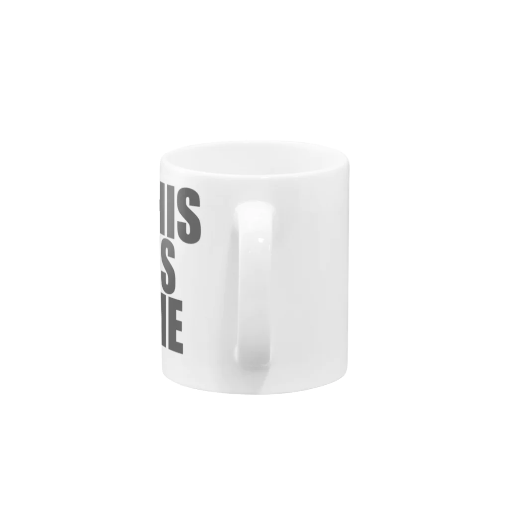 metao dzn【メタヲデザイン】のThis is me Mug :handle