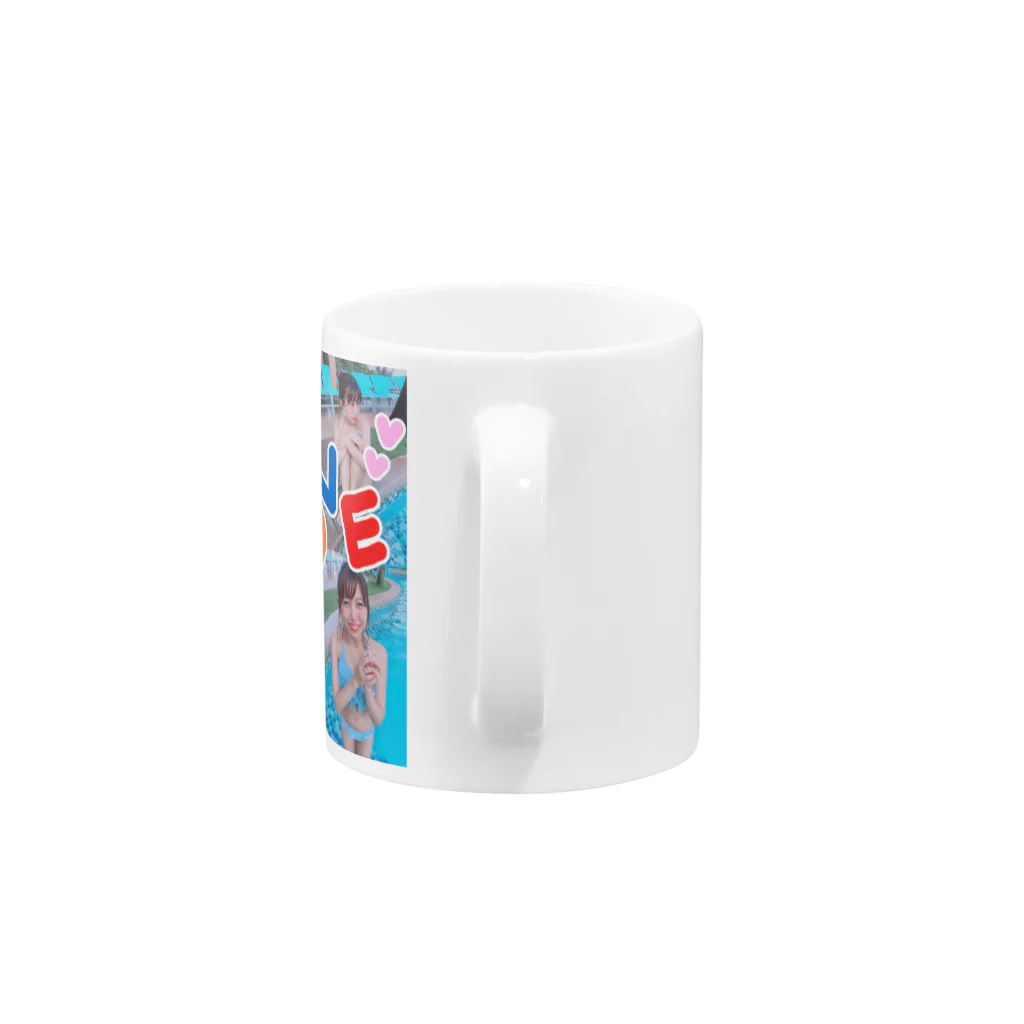 🐤ぴよぴよショップ🐤の水着まいぴ🐤 Mug :handle