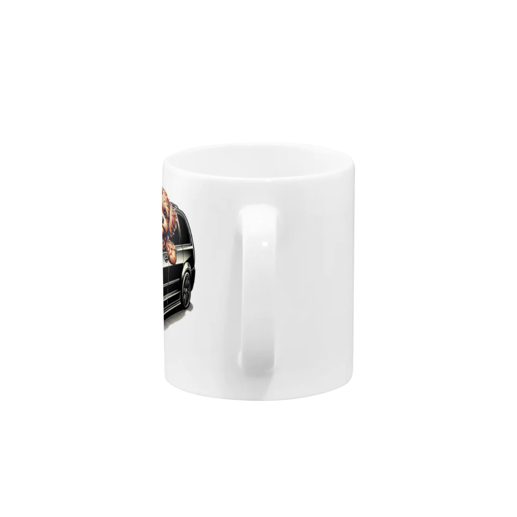 bravoadの茶々のドライブ Mug :handle