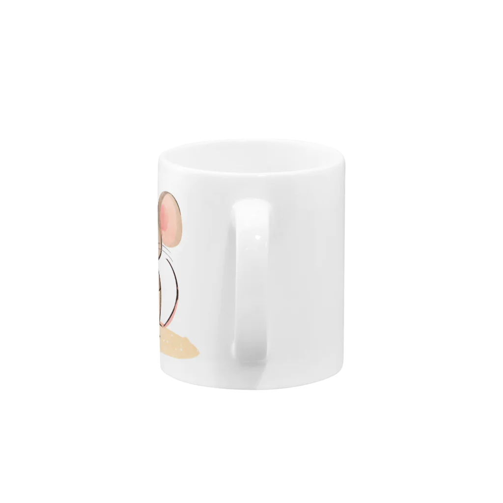 ｊυηのねずみのチュー太 Mug :handle