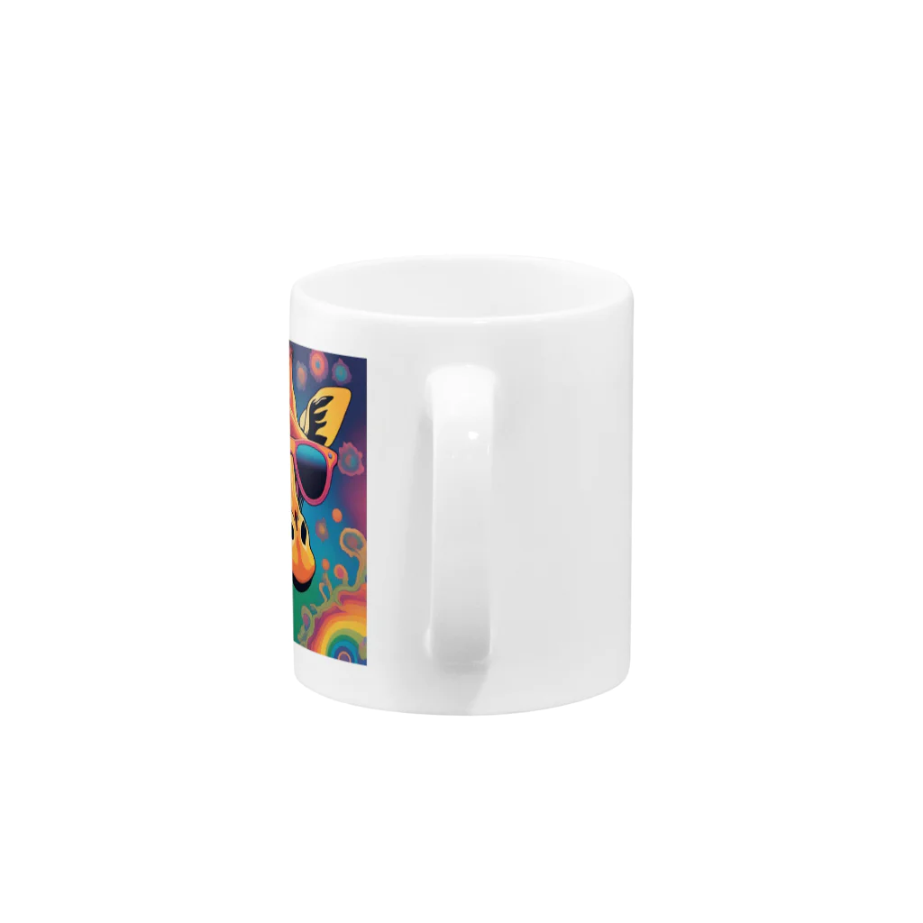 Anniversary TRIBEのパーリーキリン Mug :handle