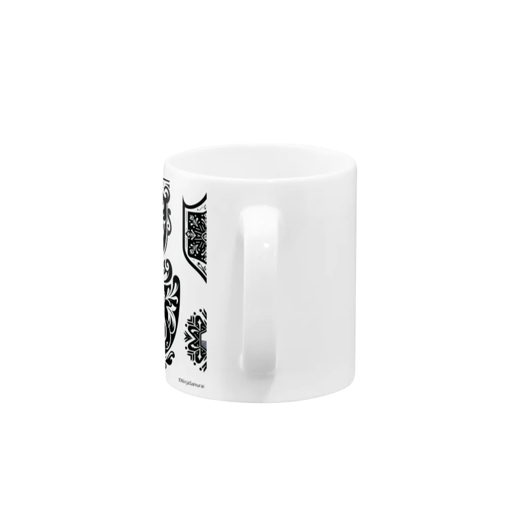 NinjaSamurai shopのNinjaSamurai coolシリーズ Mug :handle